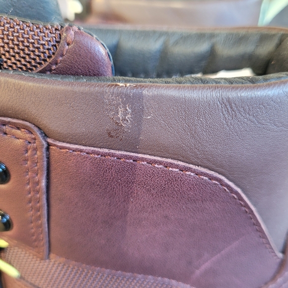 SOREL New Cinder Sea Sprite Waterproof Brex Heel Lace Bootie Size 5 - Picture 9 of 16